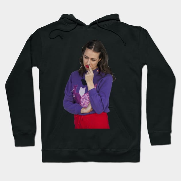 Miranda Sings w/o Flowers Hoodie by JuliesDesigns